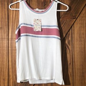 pink rose tank top